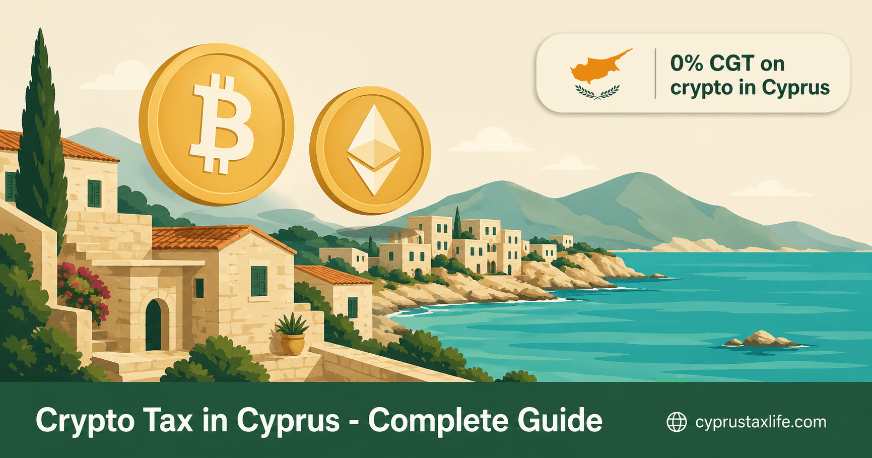 Cyprus taxes for Crypto Entrepreneurs 2026 - Non-Dom effective rate ~5%