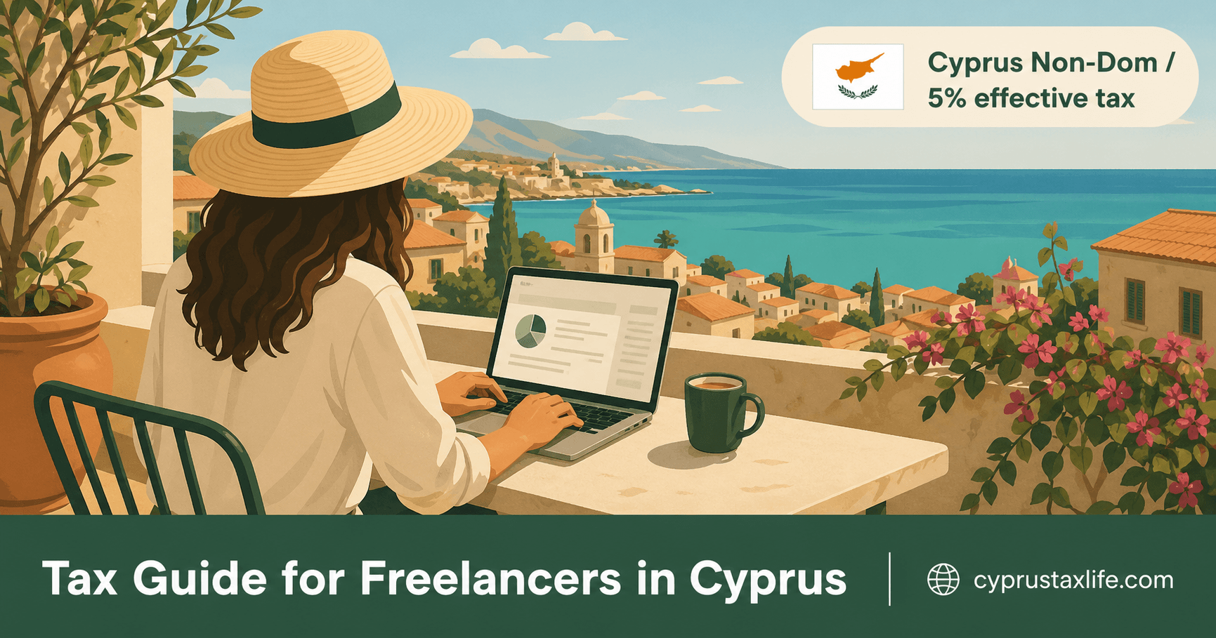 Cyprus taxes for Freelancers 2026 - Non-Dom effective rate ~5%